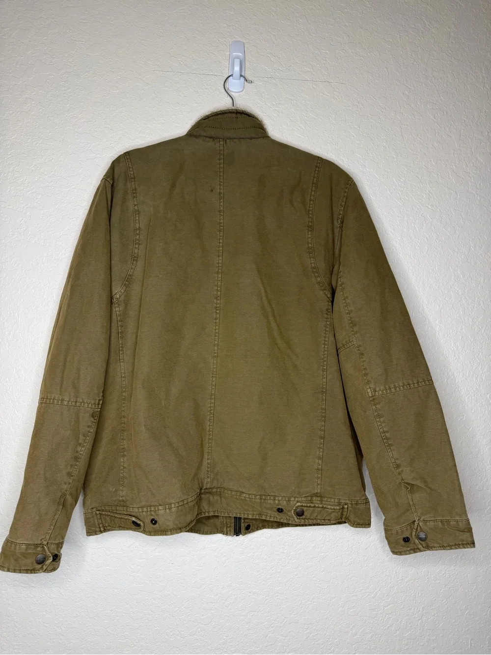 Levi's Olive Brown Sherpa Collar Field Jacket